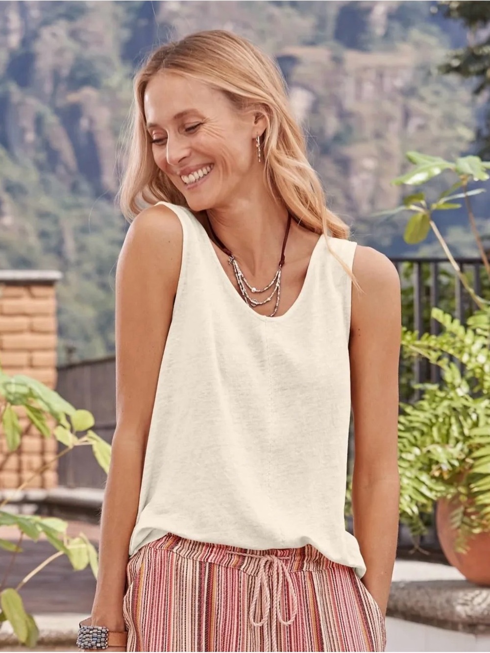 Sundance Mabel Tank Blanc